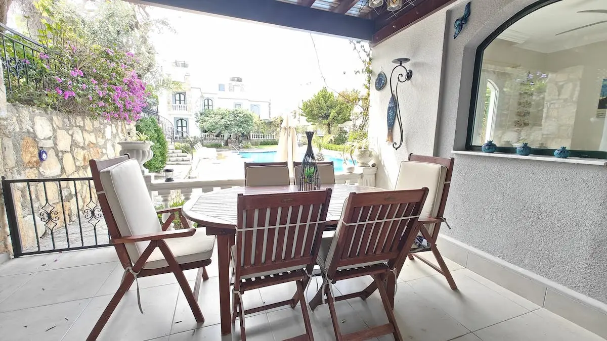 Large terrace